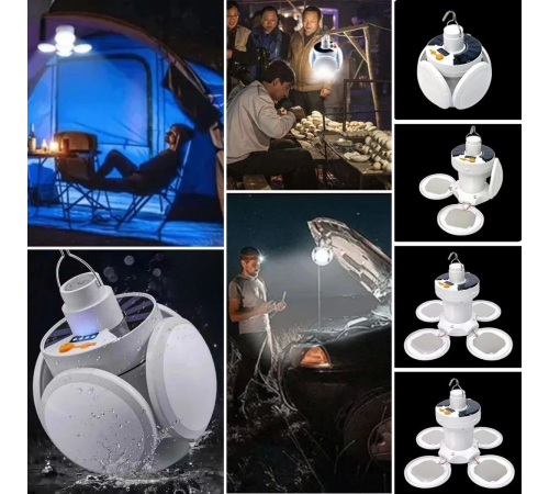 5 Led'li 3 Farklı Işık Modlu Açılıp Kapanabilir Led Kanatlı Güneş Enerjili Solar Aydınlatma Asılabilir Kamp Feneri 5 Led'li 3 Farklı Işık Modlu Açılıp Kapanabilir Led Kanatlı Güneş Enerjili Solar Aydınlatma Asılabilir Kamp Feneri