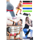 5 Li Set Aerobik Bandı Fitness Egzersiz Plates Direnç Lastiği Crossfit Kas Germe Ve Jimnastik Seti (336336)