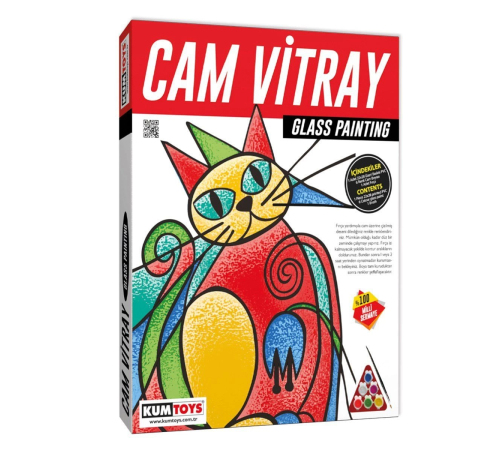 5001 KumToys Cam Vitray - Glass Painting - 1 Adet Stokta Olan Gönderilir 5001 KumToys Cam Vitray - Glass Painting - 1 Adet Stokta Olan Gönderilir