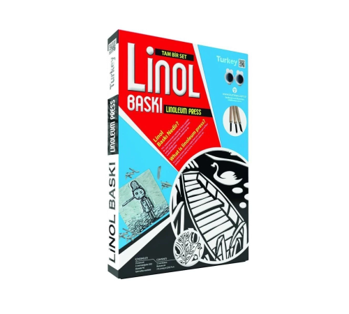 5004 Linol Baskı Seti 5004 Linol Baskı Seti