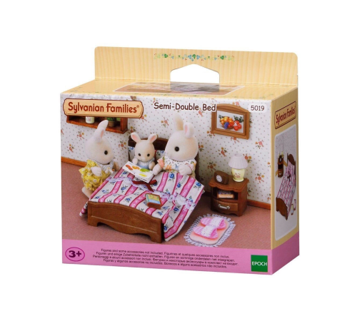 5019 Sylvanian Families İki Kişilik Yatak Seti figürler ayrı satılır +3 yaş