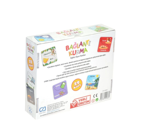 5043 CA Games, Bağlantı Kurma / +3 yaş 5043 CA Games, Bağlantı Kurma / +3 yaş