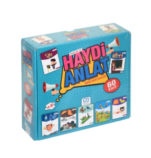 5080 CA Games, Haydi Anlat - Eğitici Oyun Kartları / +3 yaş
