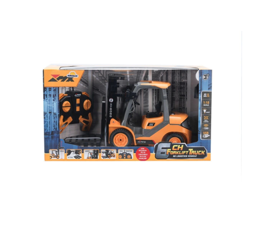 5087 SUN-RST-RC İŞ MAKİNESİ 1 18 FORKLİFT FF IŞIKLI 6CH 3 7V USB 40MHZ