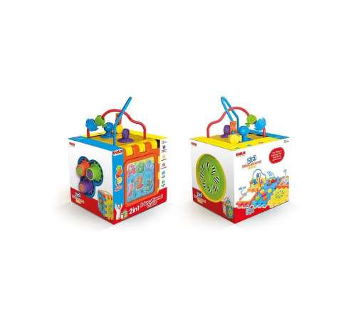 5092 2 in 1 Eğitici Küp ve Puzzle