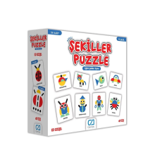 5114 CA Games, Şekiller Puzzle / +3 yaş