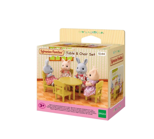 5144 Sylvanian Families Masa - Sandalye Seti (figürler dahil değildir) +3 yaş