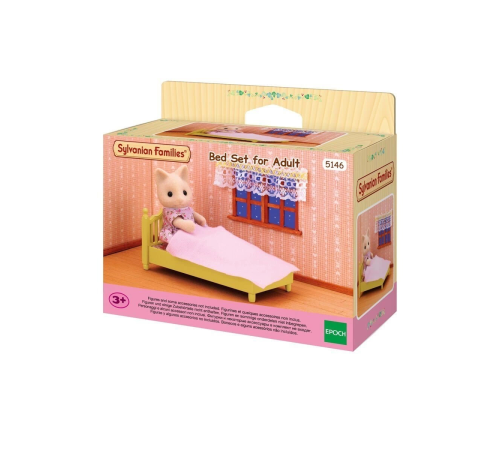 5146 Sylvanian Families Yetişkin Karyola Seti (figürler dahil değildir) +3 yaş