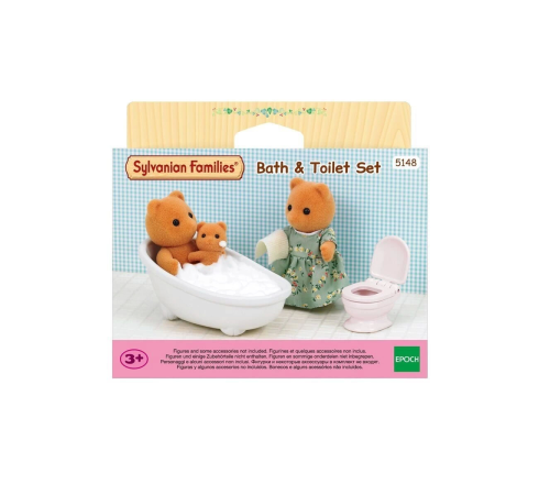 5148 Sylvanian Families Banyo ve Tuvalet Seti (figürler dahil değildir) +3 yaş