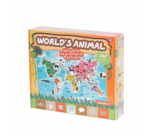 5152 CAEGT-5152 Worlds Animal -CA Games