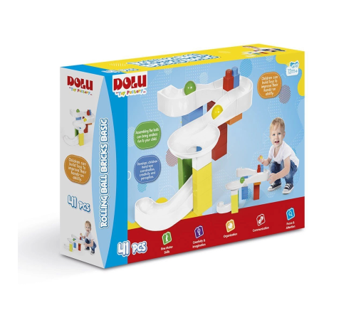 5162 Eğitici Top Yuvarlama Blokları -Dolu Oyuncak 5162 Eğitici Top Yuvarlama Blokları -Dolu Oyuncak