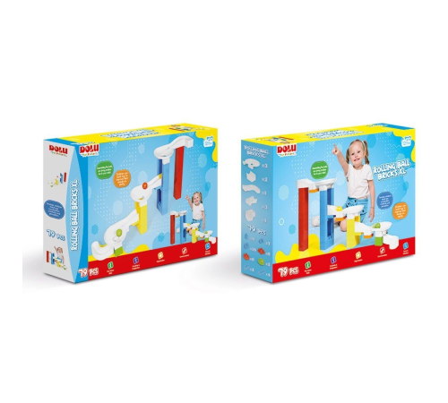5164 Eğitici Top Yuvarlama Blokları XL -Dolu Oyuncak 5164 Eğitici Top Yuvarlama Blokları XL -Dolu Oyuncak