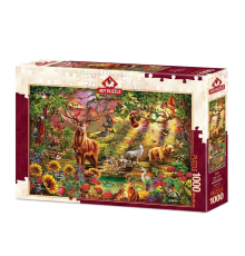 5176 Art Puzzle Büyülü Orman 1000 Parça Puzzle