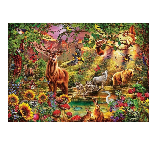 5176 Art Puzzle Büyülü Orman 1000 Parça Puzzle