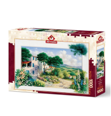 5180 Art Puzzle Yazlıkta 1000 Parça Puzzle