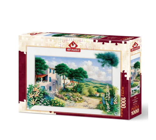 5180 Art Puzzle Yazlıkta 1000 Parça Puzzle