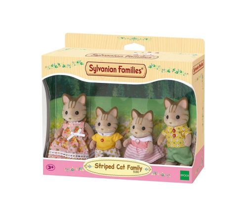 5180 Sylvanian Families, Çizgili Kedi Ailesi, +3 yaş