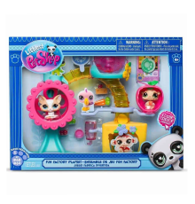 5196 Littlest Pet Shop Minişler Eğlence Fabrikası Oyun Seti S1 -Sunman