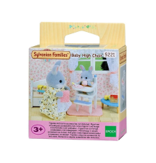 5221 Sylvanian Families, Bebek Mama Sandalyesi, figürler ayrı satılır +3 yaş
