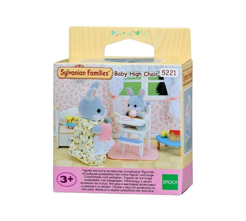 5221 Sylvanian Families, Bebek Mama Sandalyesi, figürler ayrı satılır +3 yaş