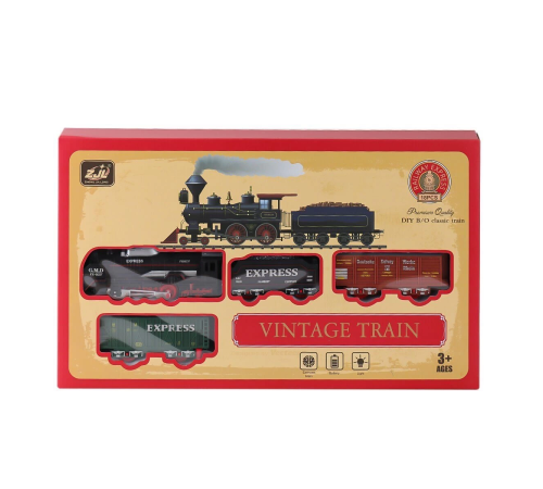 5299-69 Işıklı Tren 18 Parça
