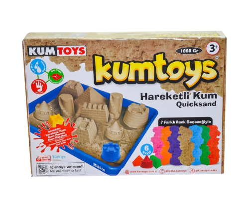 5329 KUMTOYS HAREKETLİ KUM SETİ