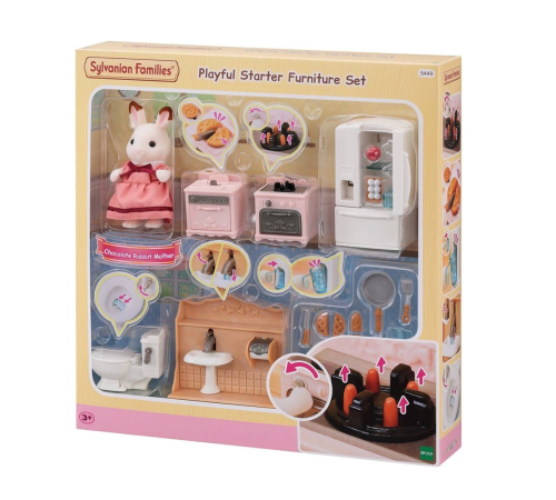 5449 Sylvanian Families Mobilya Seti -figürler dahil değil +3 yaş