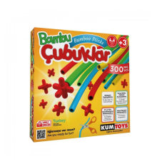 5462 KumToys, Bambu Çubuklar - 300 parça / +3 yaş