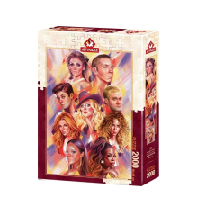 5474 Art Puzzle Dünya Müzik Starları 2000 parça Puzzle / +15 yaş