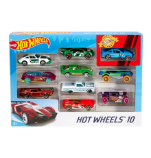 54886 Hot Wheels 10'lu Araba Seti - Karışık Asorti