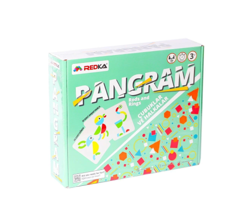 5646 Pangram Çubuklar ve Halkalar 5646 Pangram Çubuklar ve Halkalar