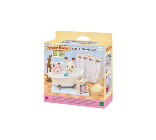 5739 Sylvanian Families Banyo ve Duş Seti (figürler dahil değildir) +3 yaş