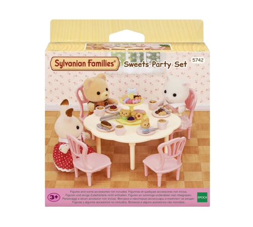 5742 Sylvanian Families Tatlı Partisi Oyun Seti (figürler dahil değildir) +4 yaş