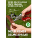 6 Farklı Uçlu Kemer Delme Pensesi Deri Kemer ve Kumaş İçin Ayarlanabilir Delik Açıcı El Aleti