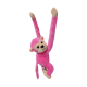 60 CM SESLİ MAYMUN PELUŞ HALLEY
