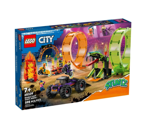 60339 Lego City - Çift Çemberli Gösteri Arenası, 598 parça, +7 yaş 60339 Lego City - Çift Çemberli Gösteri Arenası, 598 parça, +7 yaş
