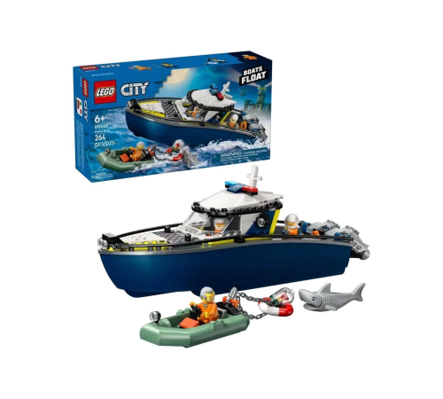 60456 Lego City Polis Teknesi Takibi 264 parça +6 yaş