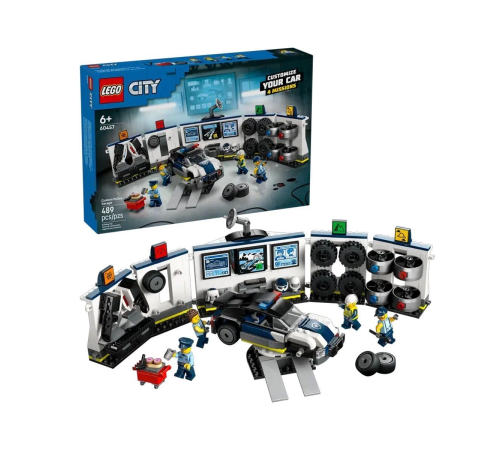 60457 Lego City Özel Polis Arabası Garajı 489 parça +6 yaş