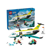 60465 Lego City Helikopter Ambulans Uçağı 403 parça +6 yaş