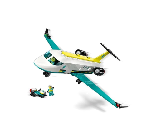 60465 Lego City Helikopter Ambulans Uçağı 403 parça +6 yaş