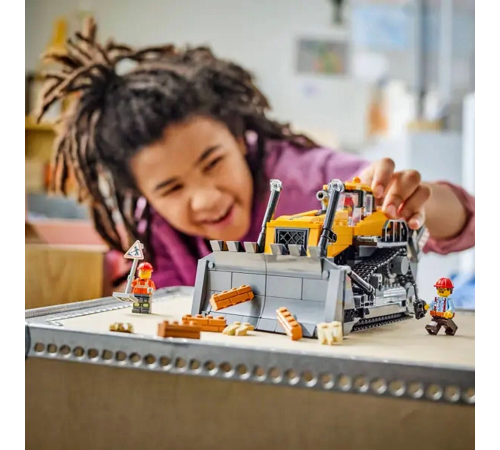 60466 Lego City Buldozer 682 parça +8 yaş