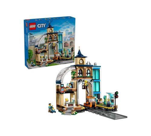 60469 Lego City Merkez Tren İstasyonu 752 parça +7 yaş