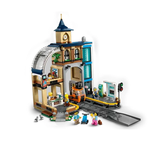 60469 Lego City Merkez Tren İstasyonu 752 parça +7 yaş