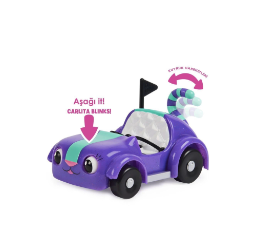 6062145 Gabbys Dollhouse Pandy Paws ve Carlita Araba 6062145 Gabbys Dollhouse Pandy Paws ve Carlita Araba