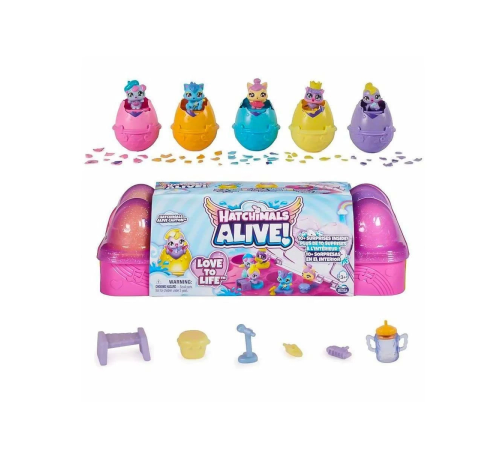 6071092 Hatchimals Alive 6lı Mini Sürpriz