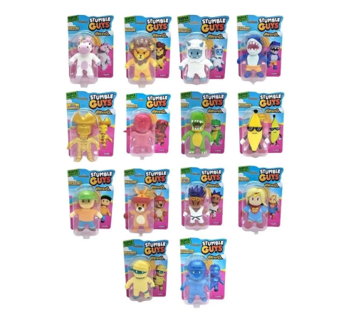 61196 Strech Monsterflex Süper Esnek S Stumble Guys 5 cm -1 adet stokta olan gönderilir