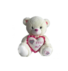 62953 35 cm Kalpli Peluş Ayı