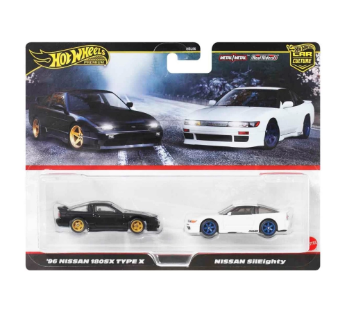 :64 Hot Wheels Premium Car Culture 2'li 96 Nissan 180sx Type X Ve Nissan Sileighty :64 Hot Wheels Premium Car Culture 2'li 96 Nissan 180sx Type X Ve Nissan Sileighty