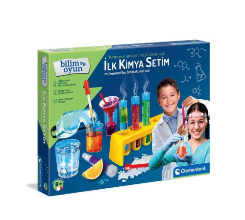 64228 Bilim ve Oyun - İlk Kimya Setim / +8 yaş 64228 Bilim ve Oyun - İlk Kimya Setim / +8 yaş