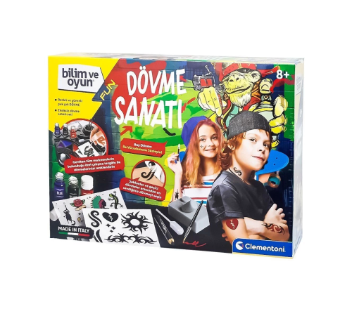 64329 Bilim ve Oyun - Dövme Sanatı +8 yaş 64329 Bilim ve Oyun - Dövme Sanatı +8 yaş